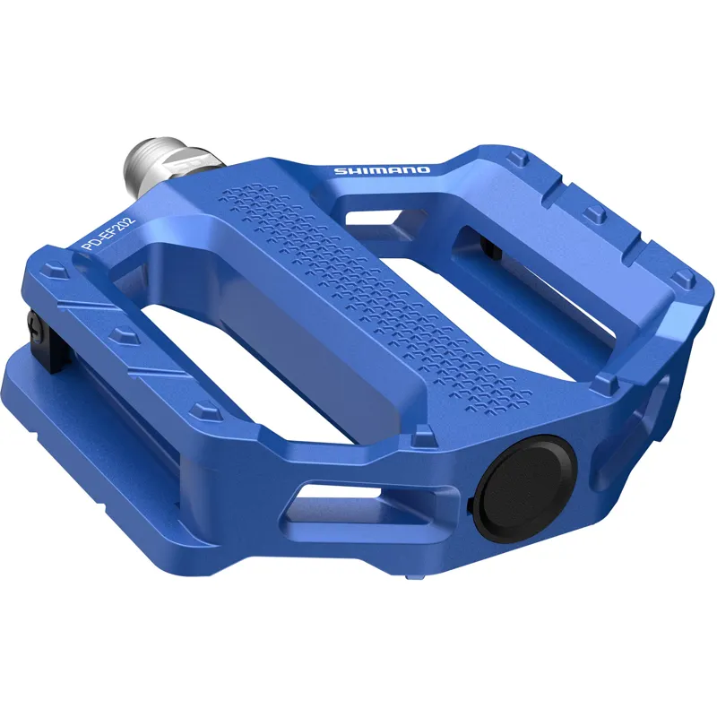 Shimano PD-EF202 Flat Pedal Blue