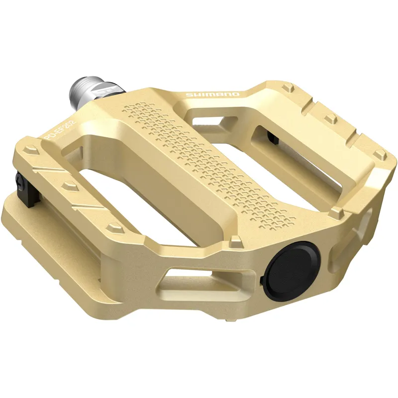 Shimano PD-EF202 Flat Pedal Gold