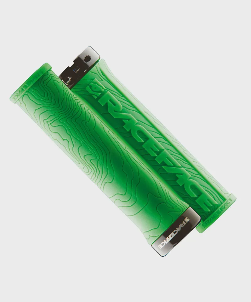 Race Face Half Nelson Lock On Grips Green