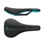 SDG Bel Air 3.0 Lux-Alloy Rail Saddle Black Microfibre Top / Turquoise Base Black/ Turquoise