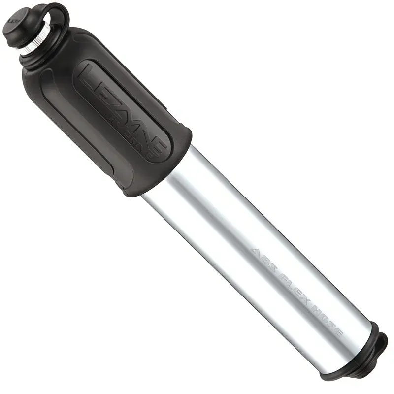 Lezyne HV Drive Silver Bicycle Pump Schrader and Presta Valves