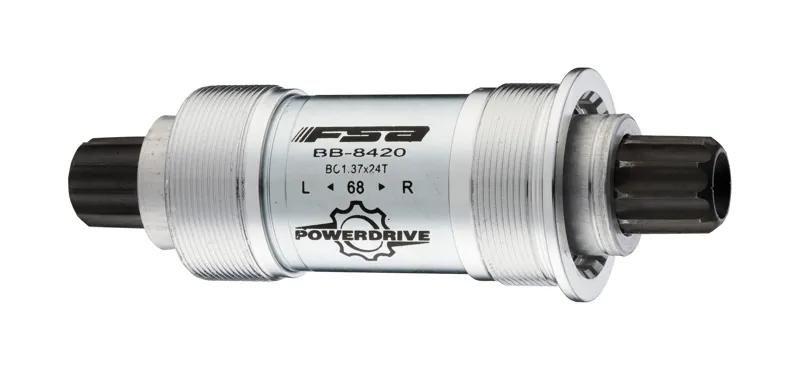FSA Power Drive Bottom Bracket Silver 